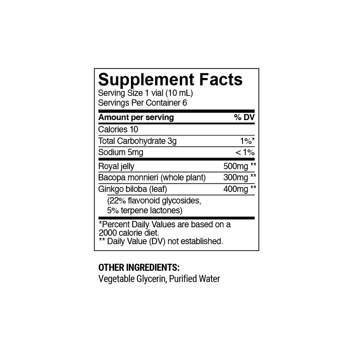 Royal Jelly Brain Fuel - 6 Pack