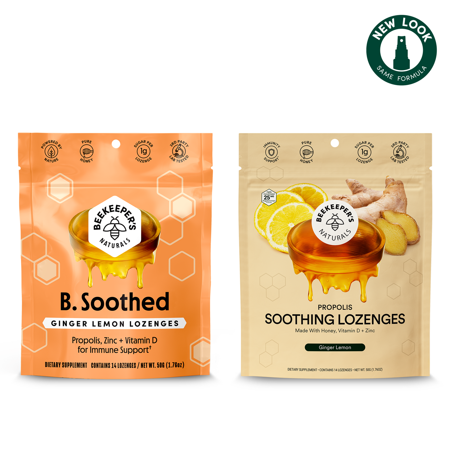 Soothing Lozenges - Ginger Lemon