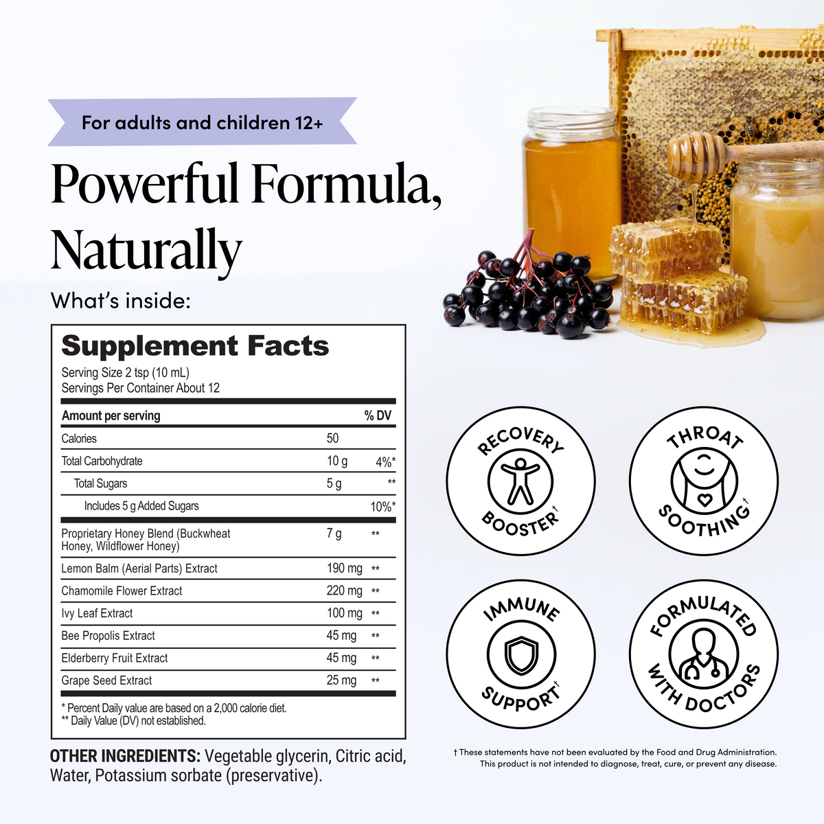 Nighttime Propolis Cough Syrup