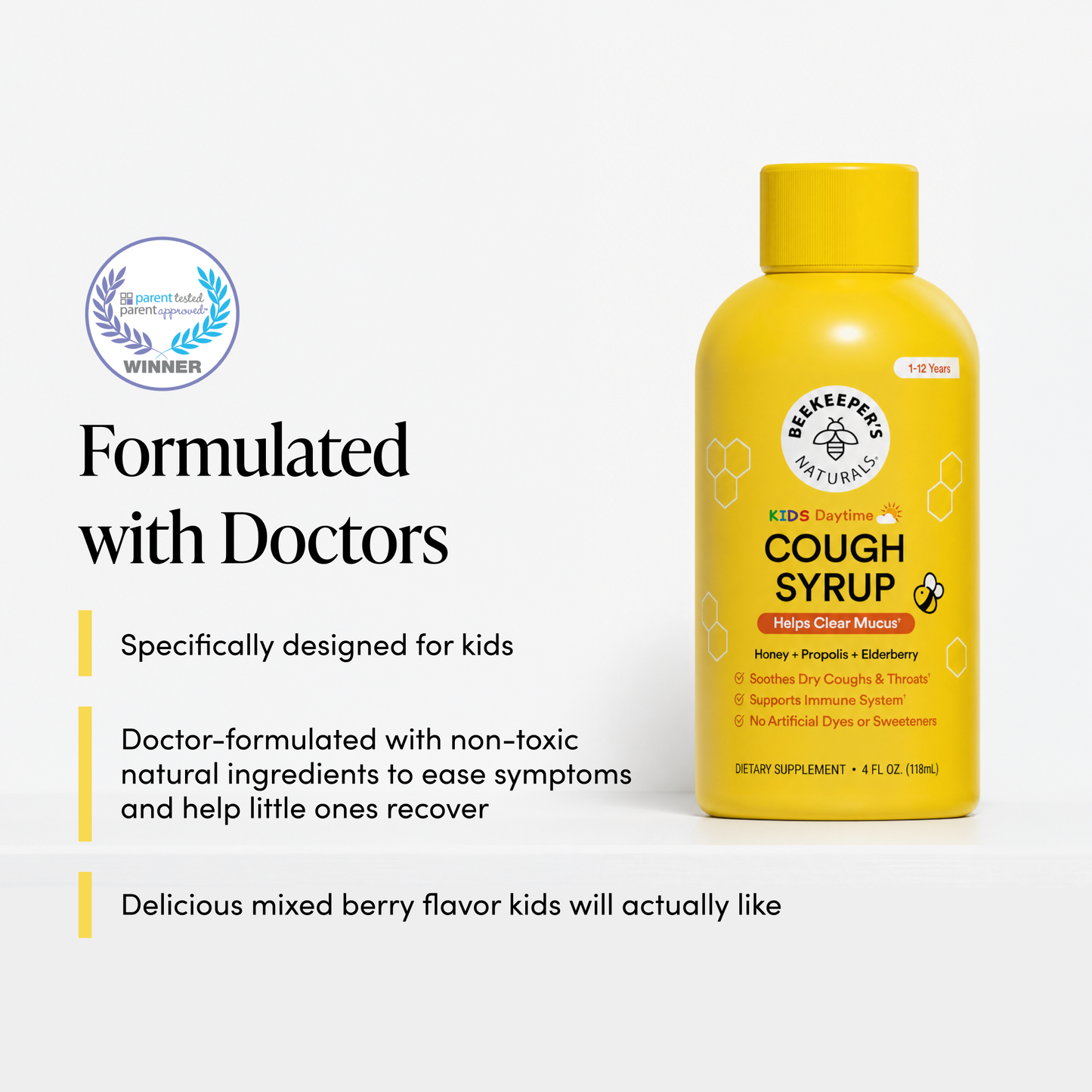 Kids Daytime Propolis Cough Syrup