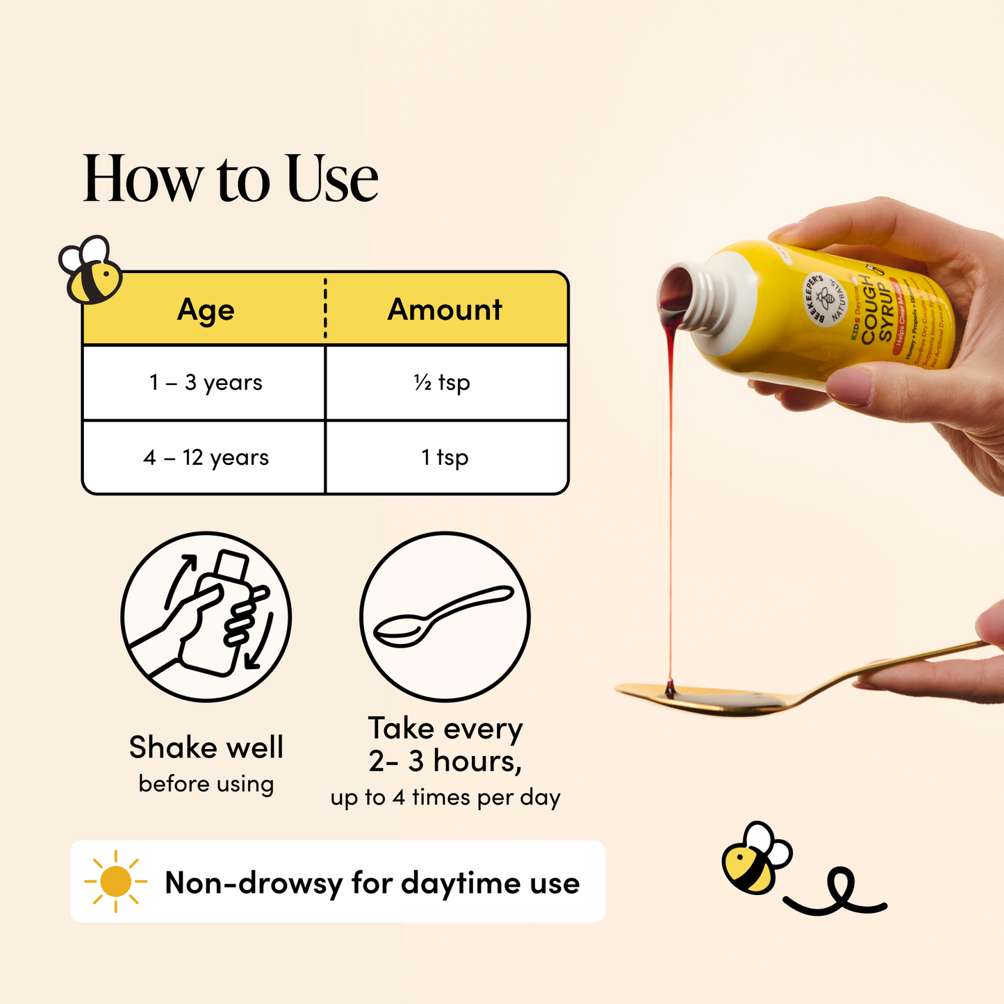 Kids Daytime Propolis Cough Syrup