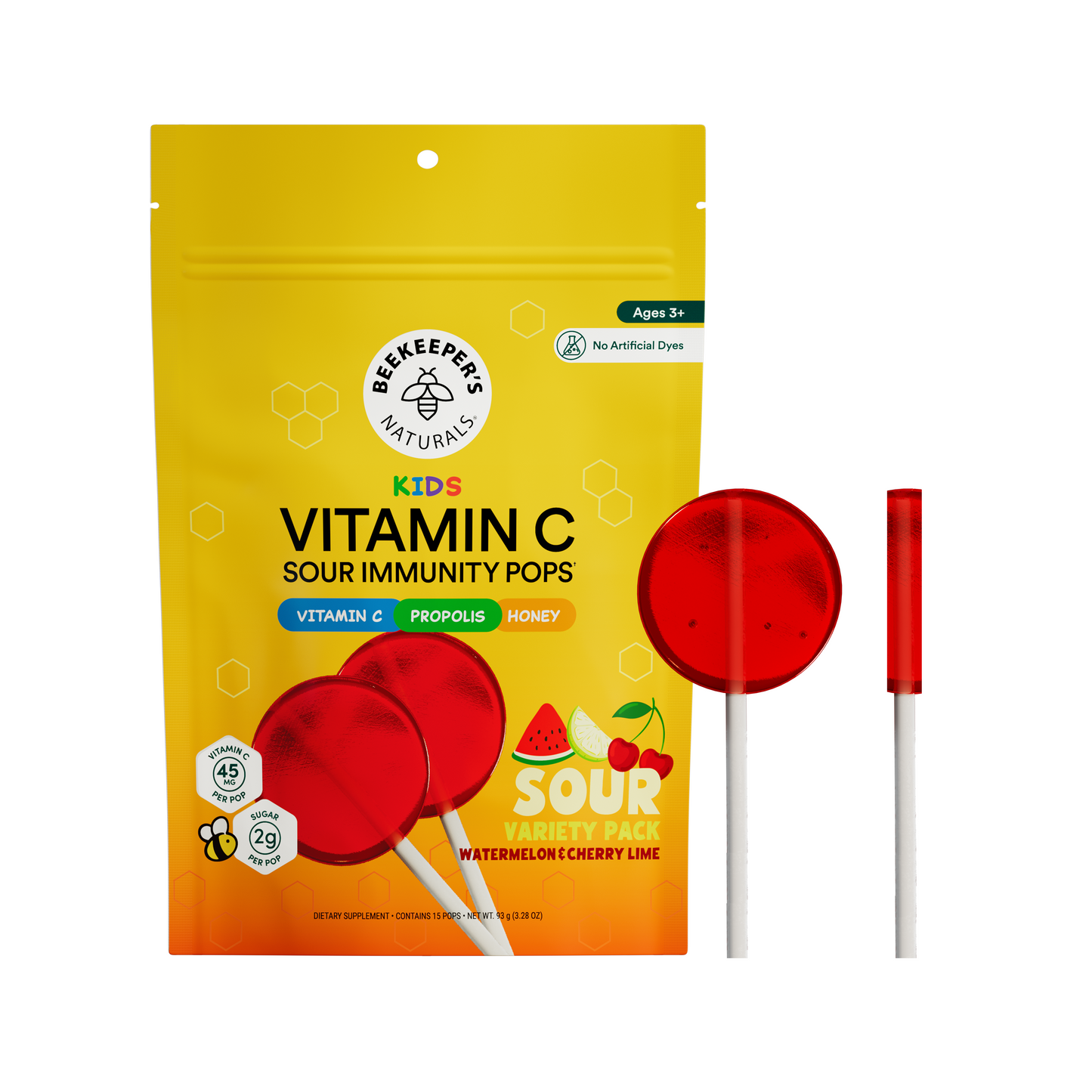 Vitamin C Sour Immunity Pops