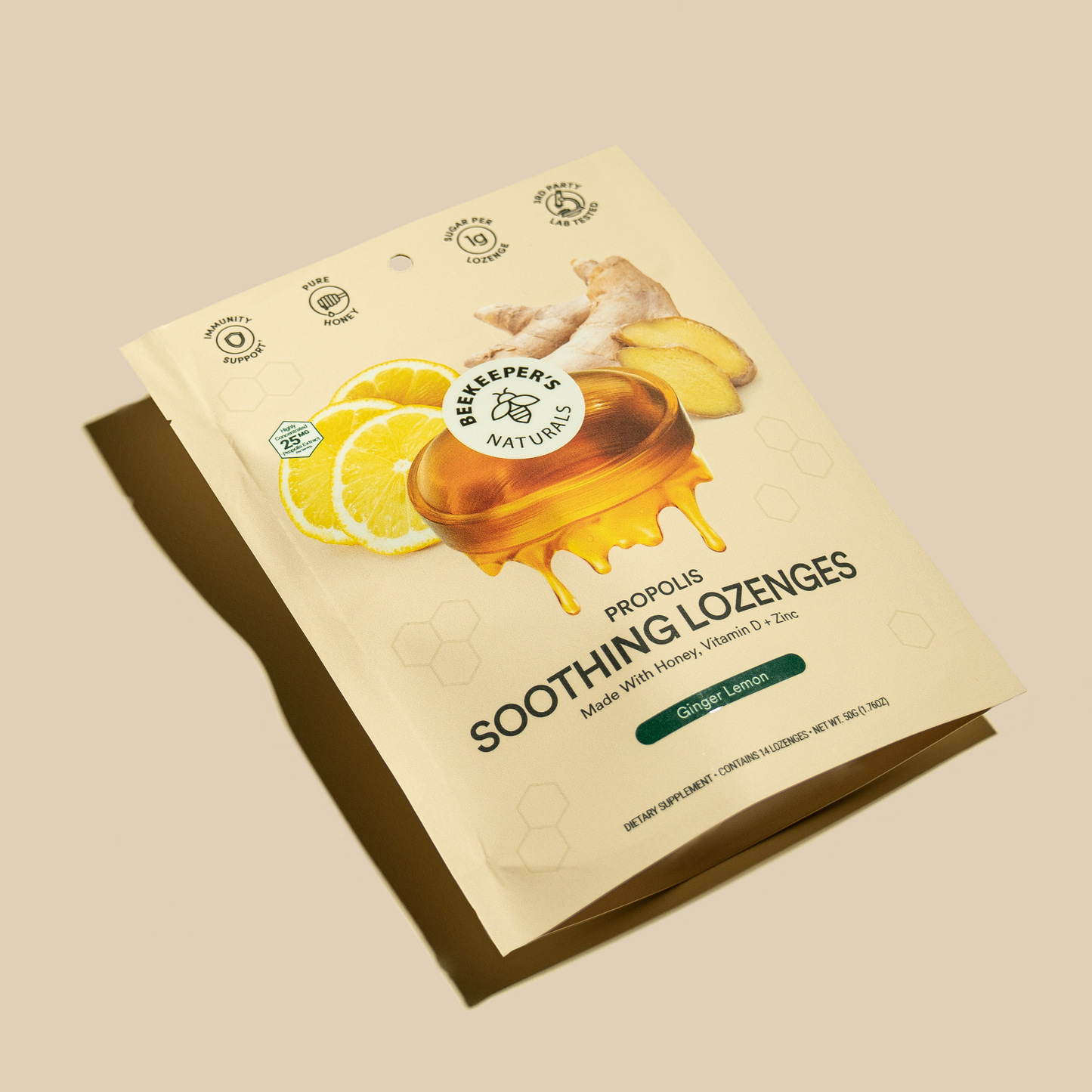 Soothing Lozenges - Ginger Lemon